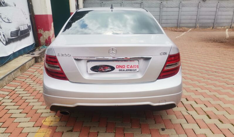2012 MERCEDES BENZ C200 CDI full